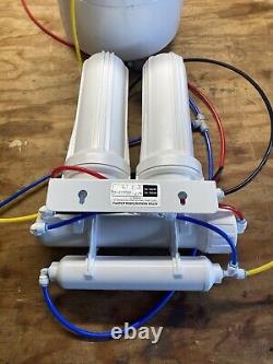 Puromax Reverse Osmosis 4 Stage Under Sink Unit With Storage Tank Used Good