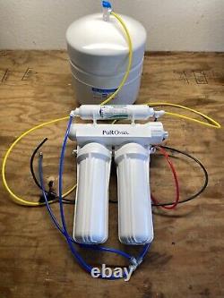 Puromax Reverse Osmosis 4 Stage Under Sink Unit With Storage Tank Used Good