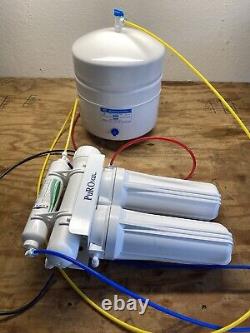 Puromax Reverse Osmosis 4 Stage Under Sink Unit With Storage Tank Used Good