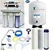 Ro/di Dual Outlet Reverse Osmosis Water Filter Systems 4.5 G Tank 100 Gpd