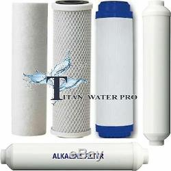 RO Drinking WaterREVERSE OSMOSIS WATER SYSTEM ALKALINE pH + FILTER 6STAGE 100GPD