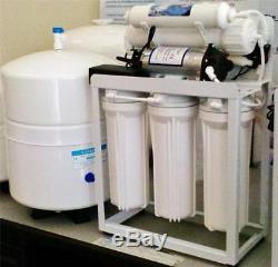 RO Light Commercial Reverse Osmosis Water Filter System 150 GPD-14 G Tank