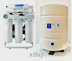 RO Light Commercial Reverse Osmosis Water Filter System 400 GPD- Booster Pump-10