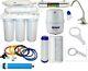 Ro Reverse Osmosis Water Filter 7 Stage System Uv Light Sterilizer 100 Gpd