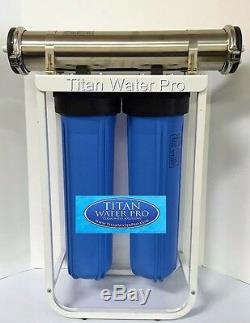 RO Reverse Osmosis Water Filter System 1000 GPD Filter Housings 20 x 4.5