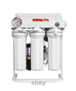 RO Reverse Osmosis Water Filter System 400 GPD Booster Pump RO Tank 20 Gallon