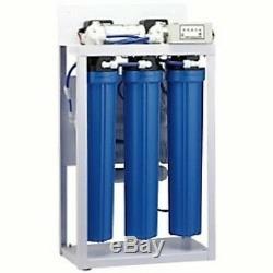 RO Reverse Osmosis Water Filtration System 300 GPD Auto Flush Booster Pump