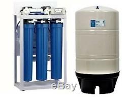 RO Reverse Osmosis Water Filtration System 300 GPD Auto Flush Booster Pump