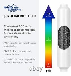 Reverse Osmosis Alkaline Water Filtration System 10 Stage RO Plus 7 Cartridges