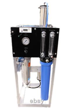 Reverse Osmosis Commercial 2,000 GPD Compact System 1HP Goulds Pump Made in USA