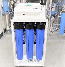 Reverse Osmosis Commercial System 600 GPD RO Electrical with Booster Pump NEW