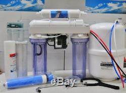 Reverse Osmosis Drinking Water Filter System Permeate Pump DUAL DI/DRINKING & UV