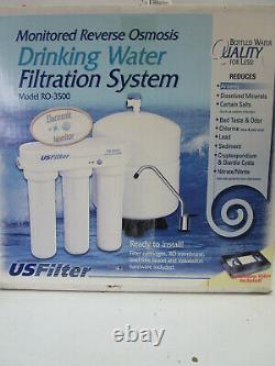 Reverse Osmosis Monitored Filter System Usfilter - USA = Ro-3500