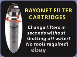 Reverse Osmosis Quick Change Bayonet Filters RO (4 yr supply) & 50 GPD Membrane