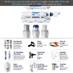 Reverse Osmosis RO Drinking Water Filtration System With Extra Filters