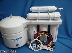 Reverse Osmosis System 5 Stage 100/150 gpd RO Membrane Water Filter White Tank