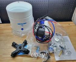 Reverse Osmosis System Artesian Full Contact With Permeate Pump Under Sink New OB