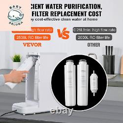 Reverse Osmosis System Countertop Water Filter 5-Stage Purification Home