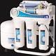 Reverse Osmosis Ultraviolet Sterilizer Water Filter System Uv Ro 6 Stage 100 Gpd