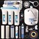 Reverse Osmosis Ultraviolet Sterilizer Water Filter System Uv Ro 6 Stage 50 Gpd