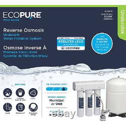 Reverse Osmosis Under Sink Water Filtration System (ECOP30) Water Purification