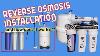 Reverse Osmosis Water Filter Installation Tutorial