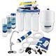 Reverse Osmosis Water Filter System 50 Gpd 6 Stage Pumped For Residential Use