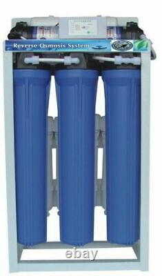 Reverse Osmosis Water Filtration System 800 GPD Dual Booster Pump Auto Flush RO
