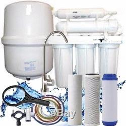 Reverse Osmosis Water Filtration System RO Drinking Water 5 Stage 100 GPD