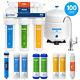 Reverse Osmosis Water Filtration System Ro Plus 4 Free Filters 100 Gpd