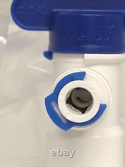SEE NOTES iSpring RCC7AK Under Sink Alkaline 6 Stage Reverse Osmosis Filtration