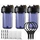 Simpure 10 X 4.5 Clear Whole House Water Filter Housing Filtration System Home