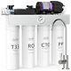 Simpure T1-400uv Tankless Reverse Osmosis System, 8 Stage Filtration Purificati