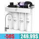Simpure T1-400 Gpd Uv Reverse Osmosis Ro Water Filter System Purifier Under Sink