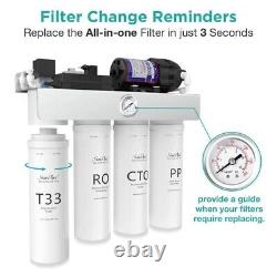 SimPure T1-400 UV Reverse Osmosis Drinking Water Filter System Tankless