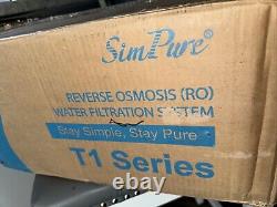 SimPure Tankless UV Reverse Osmosis System, T1-400UV Certified New Sealed Pkg