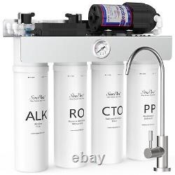 SimPure WP2-400GPD UV Alkaline pH+ Drinking Water Filter Reverse Osmosis System