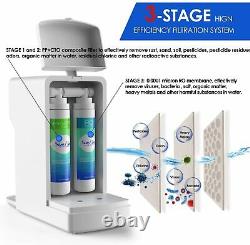 SimPure Y6 UV Sterilization Reverse Osmosis 3 Stages Water Filtration System US