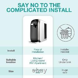 SimPure Y7 UV Countertop Reverse Osmosis Water Filter System BPA Free Bottleless