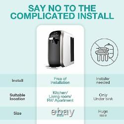 SimPure Y7 UV Countertop Reverse Osmosis Water Filter System Dispenser Purifier
