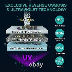 SimPure Y7 UV Countertop Reverse Osmosis Water Filtration System Dispenser