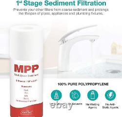 Simpure 5 Stage 100 GPD RO Reverse Osmosis Water Filter System Extra 9 Filters