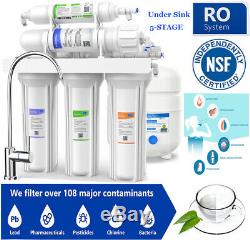 Simpure RO Water Filter Undersink 5Stage Kitchen Filtration System Purifier75GPD