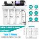 T1-400gpd 8 Stage Uv Reverse Osmosis System Tankless Extra 7 Water Filters Tds=0
