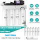 T1-400 Gpd 8-stage Uv Reverse Osmosis Alkaline Ph+ Water Filter System+7filters