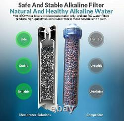 T2-100GPD 6 Stage Alkaline RO Reverse Osmosis Drinking Water Filter System