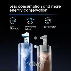 Tankless 7-Stage Reverse Osmosis Water Filtration System by Waterdrop Black
