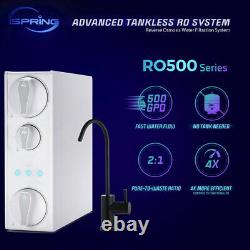 Tankless RO Reverse Osmosis Water Filtration System TDS Reduction 500GPD Filter