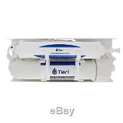Tier1 RO-5 5 Stage Reverse Osmosis Home Drinking Water Filtration System 50 GPD