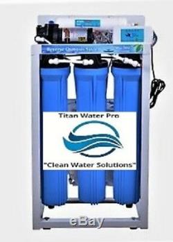 Titan Reverse Osmosis Water System 600 GPD with booster pump Micro Computer AF